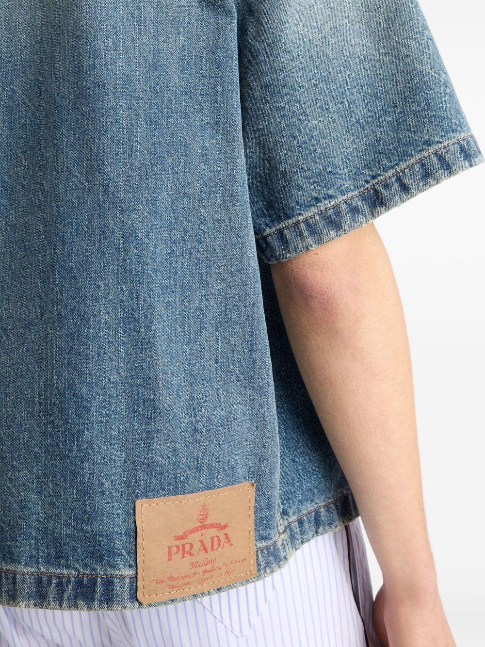 denim shirt Product Image