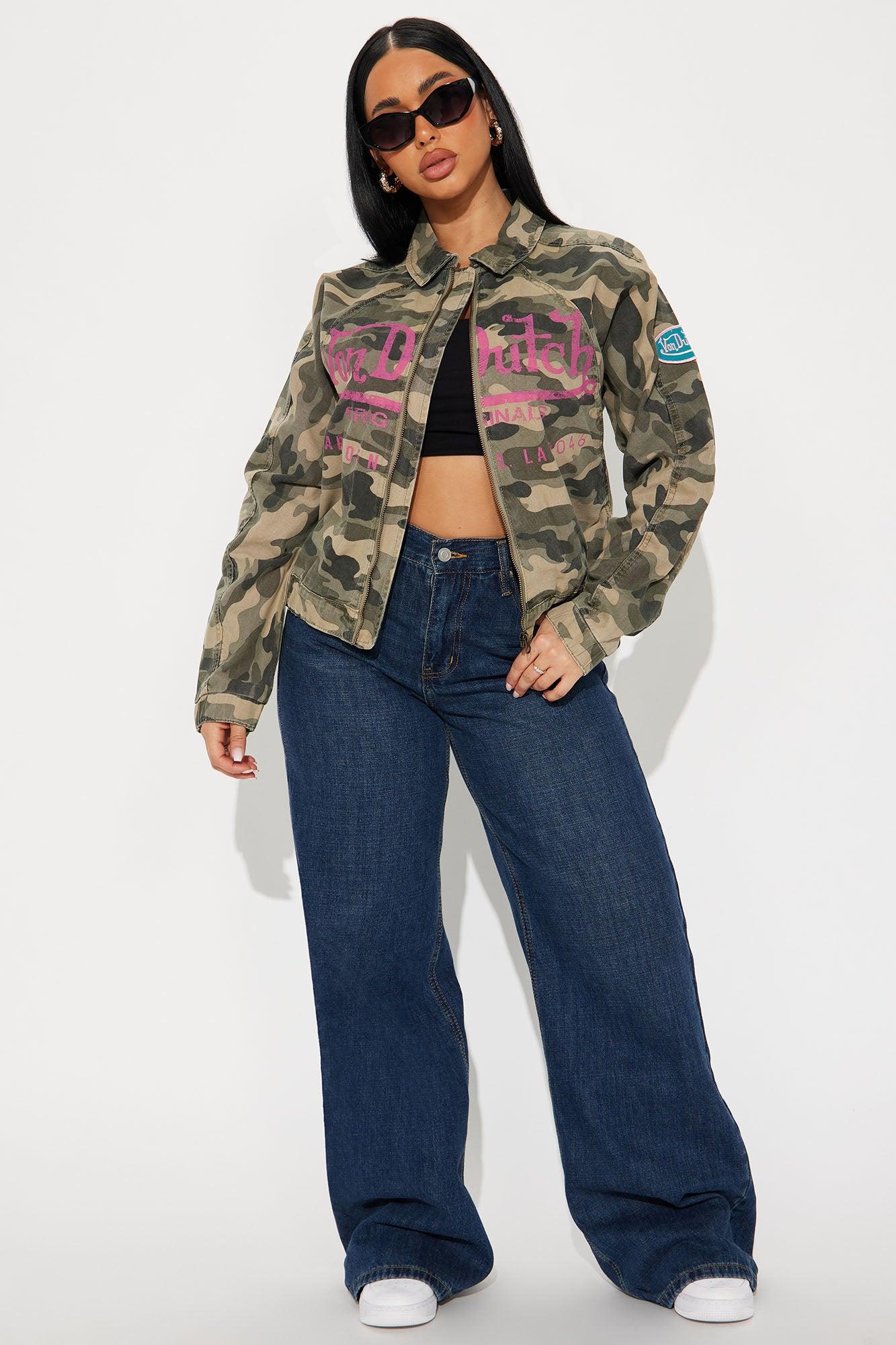 Von Dutch OG Cadet Bomber Jacket - Camouflage Product Image