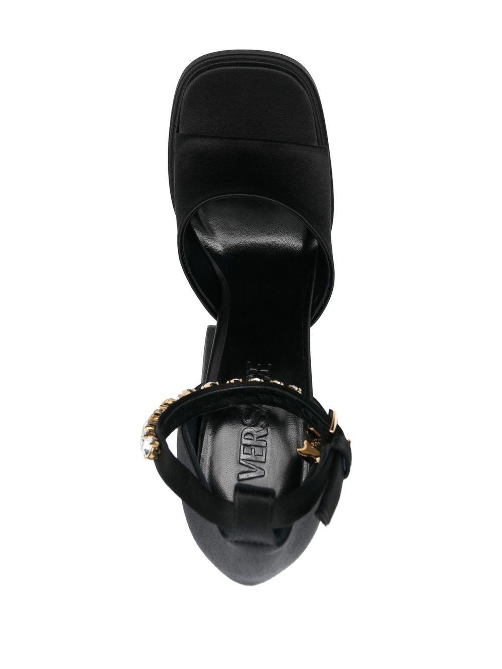 Medusa charm platform sandals Product Image