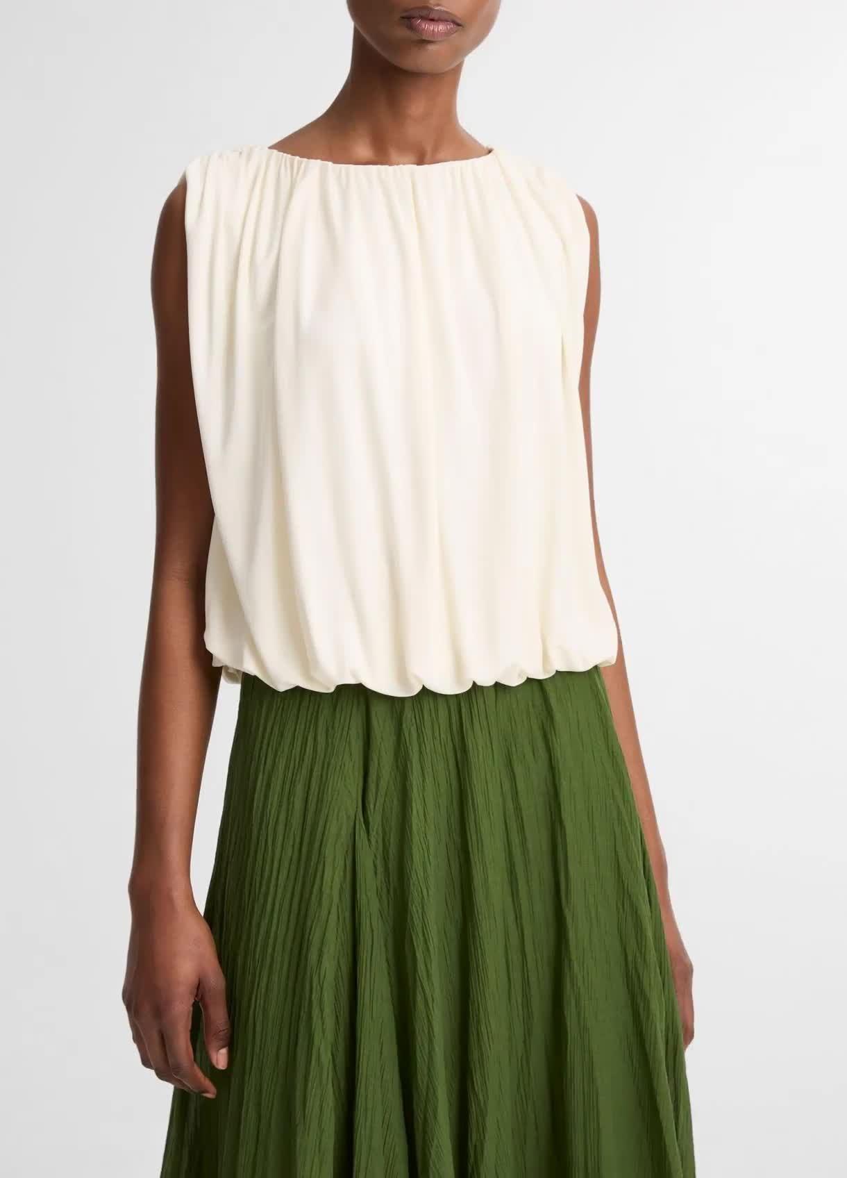Matte Jersey Bubble Top Product Image