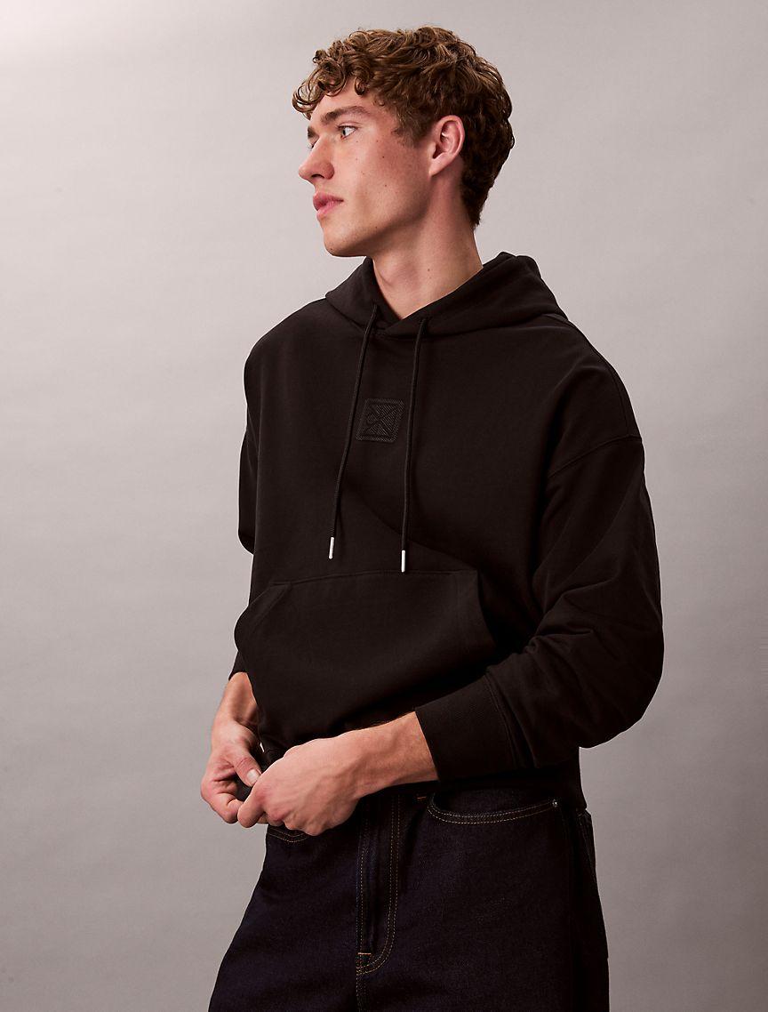 Emblem Logo Terry Hoodie Product Image