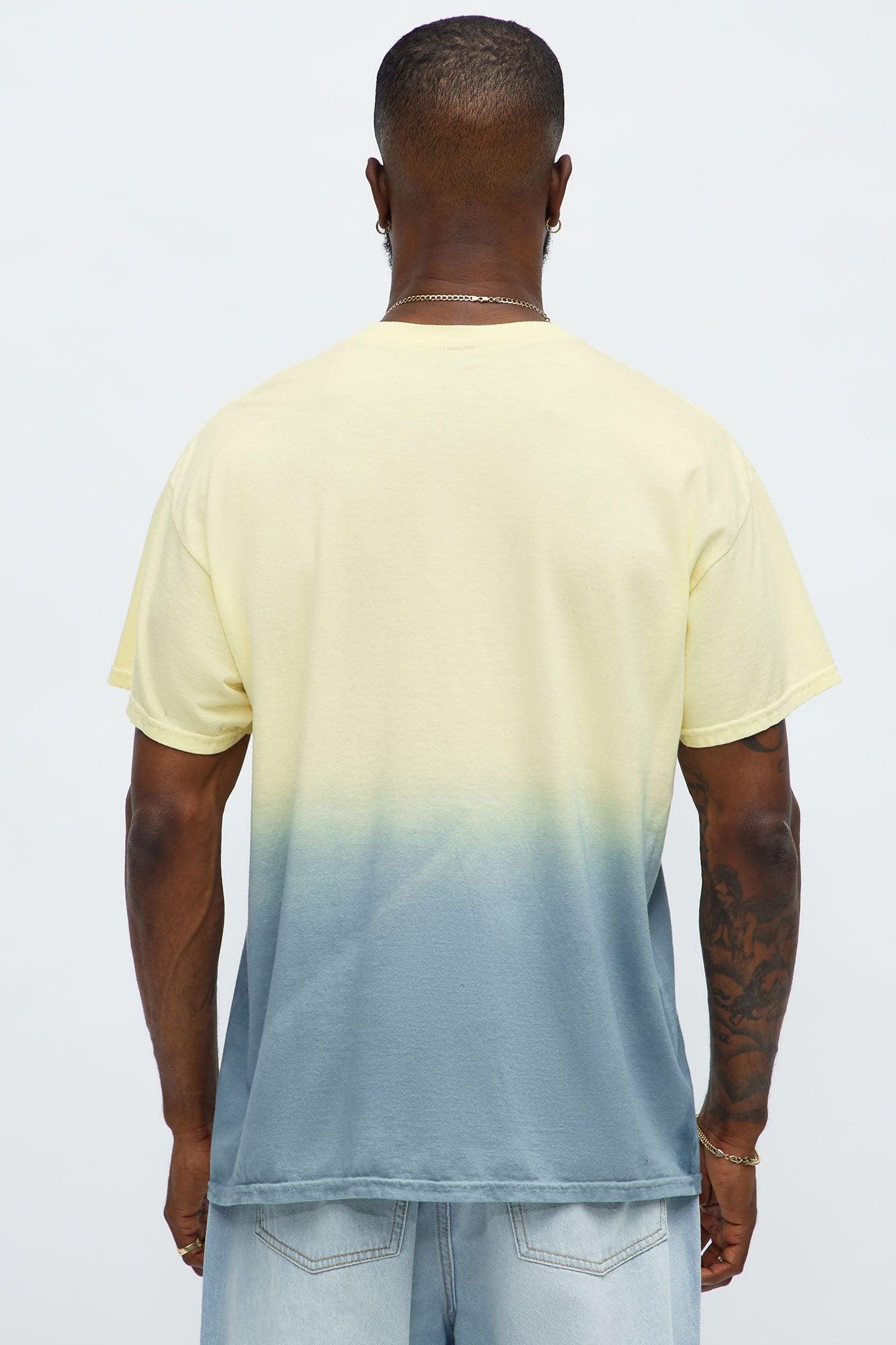 Ombre Wash Tee - Yellow/combo Male Product Image
