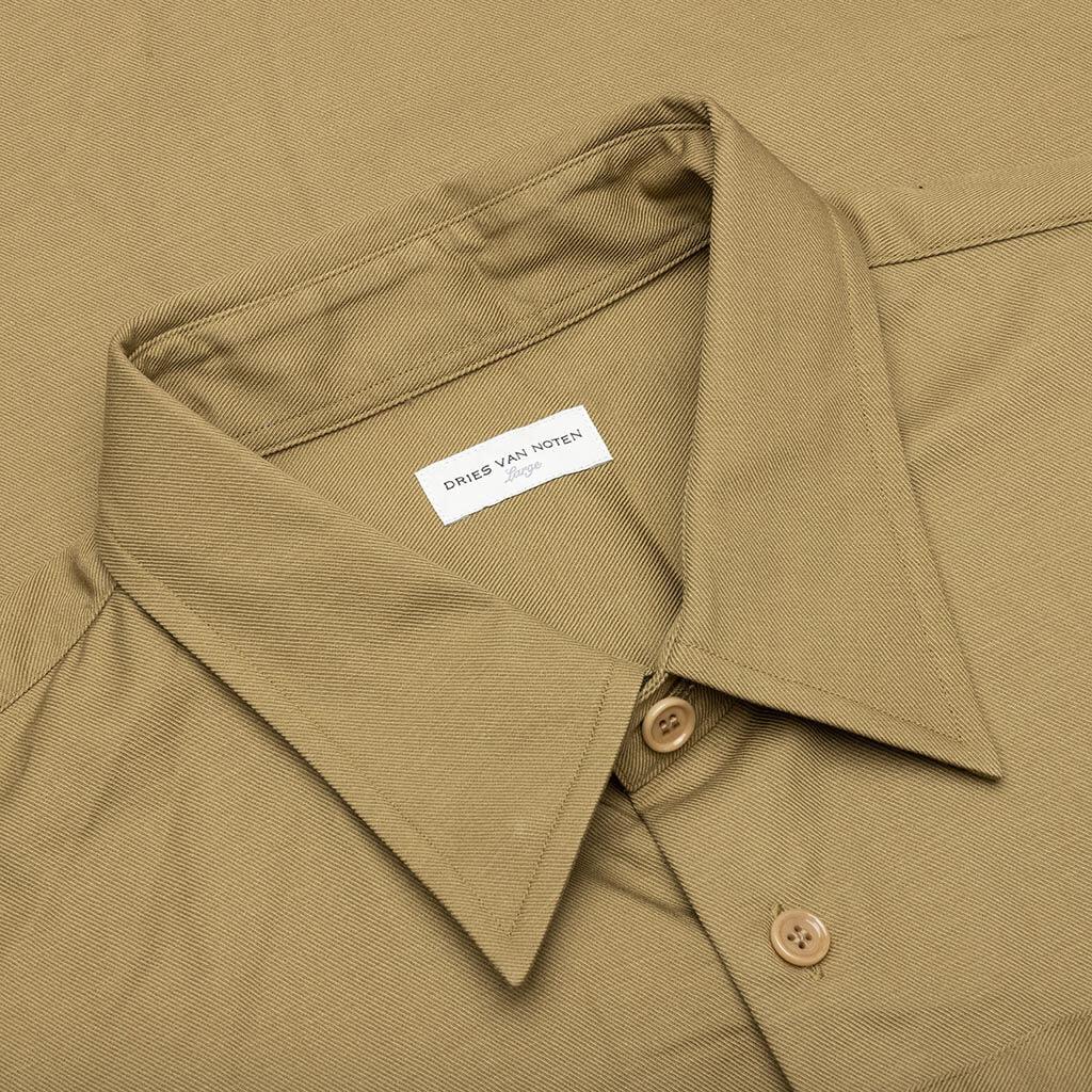 Croom Bis 7256 M.W. Shirt - Camel Male Product Image