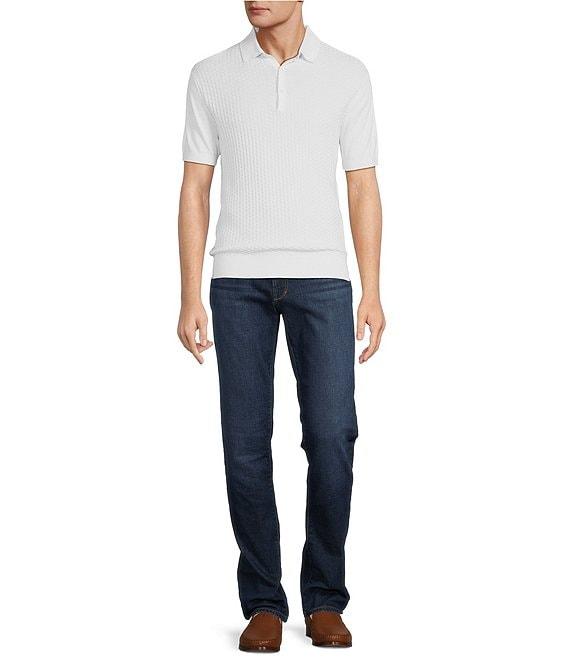 The Mr. Classic Collection Short Sleeve Polo Knit Shirt Product Image