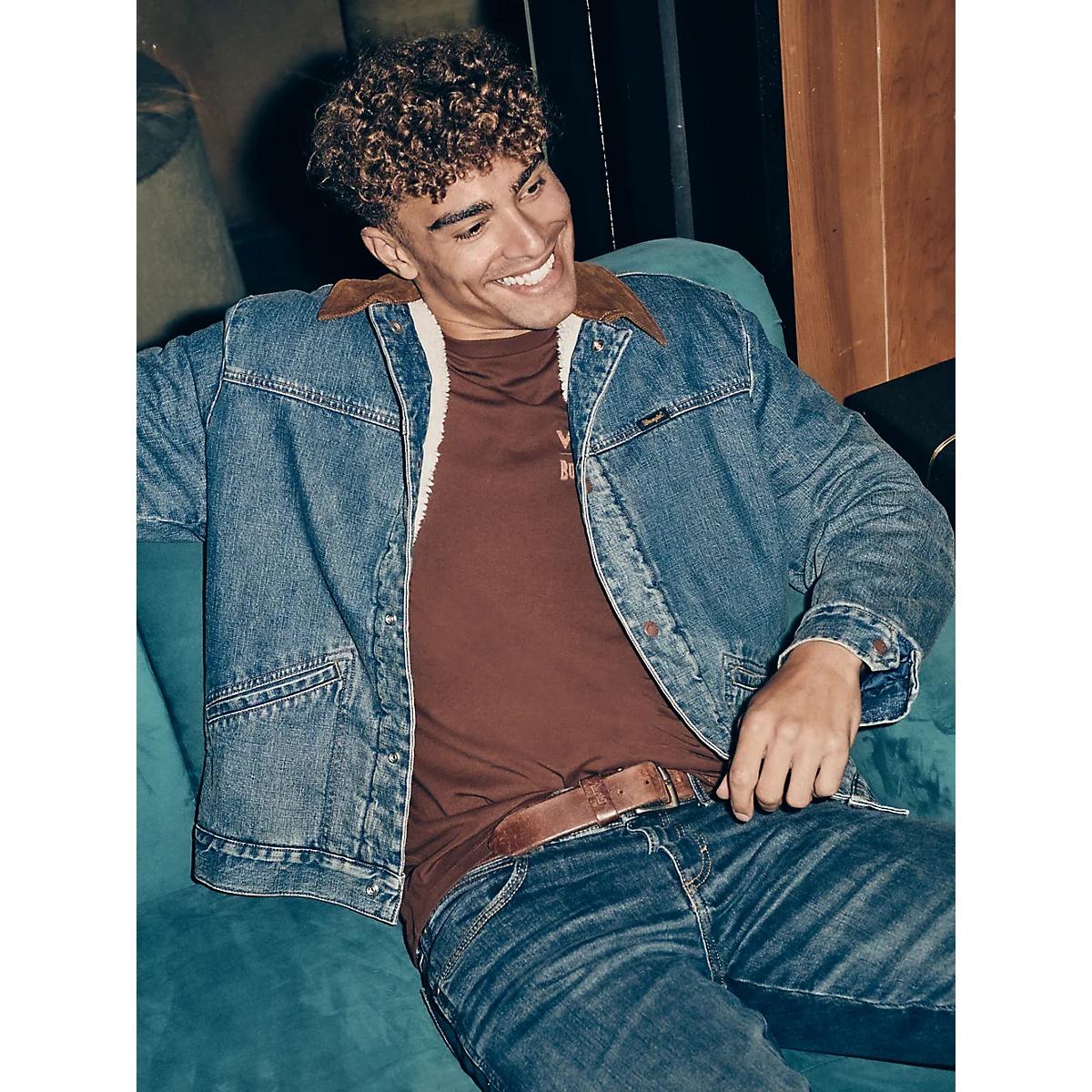 Wrangler x Buffalo Trace™ Men's Barrel House Jacket | Men's JACKETS & OUTERWEAR | Wrangler® Product Image