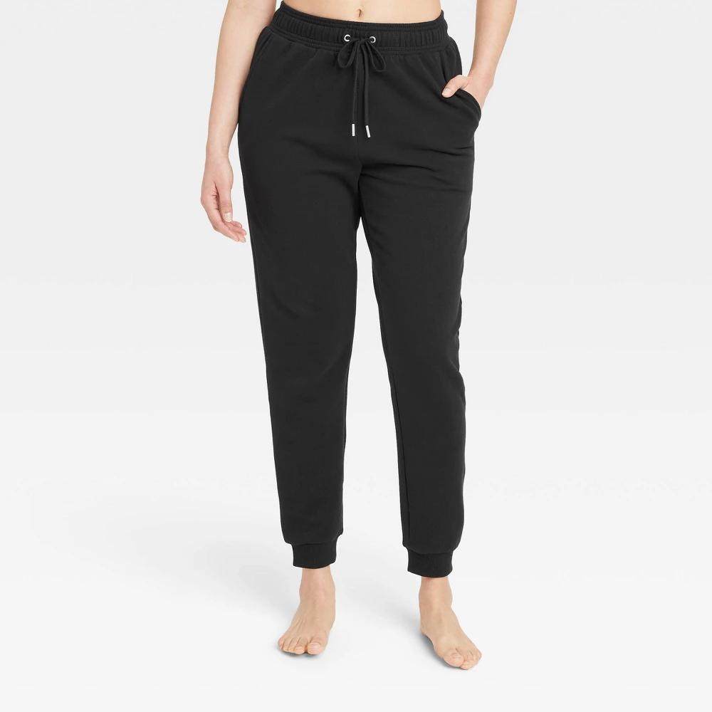 Women's Fleece Jogger Pants - Auden™ XS: Tapered Leg, Side Pocket Product Image