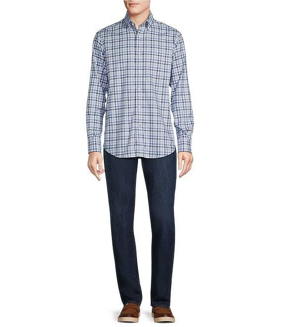 Cremieux Blue Label Long Sleeve Classic Gingham Oxford Woven Shirt Product Image