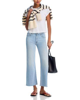 Cropped Wide Leg Jeans in Zuma Product Image