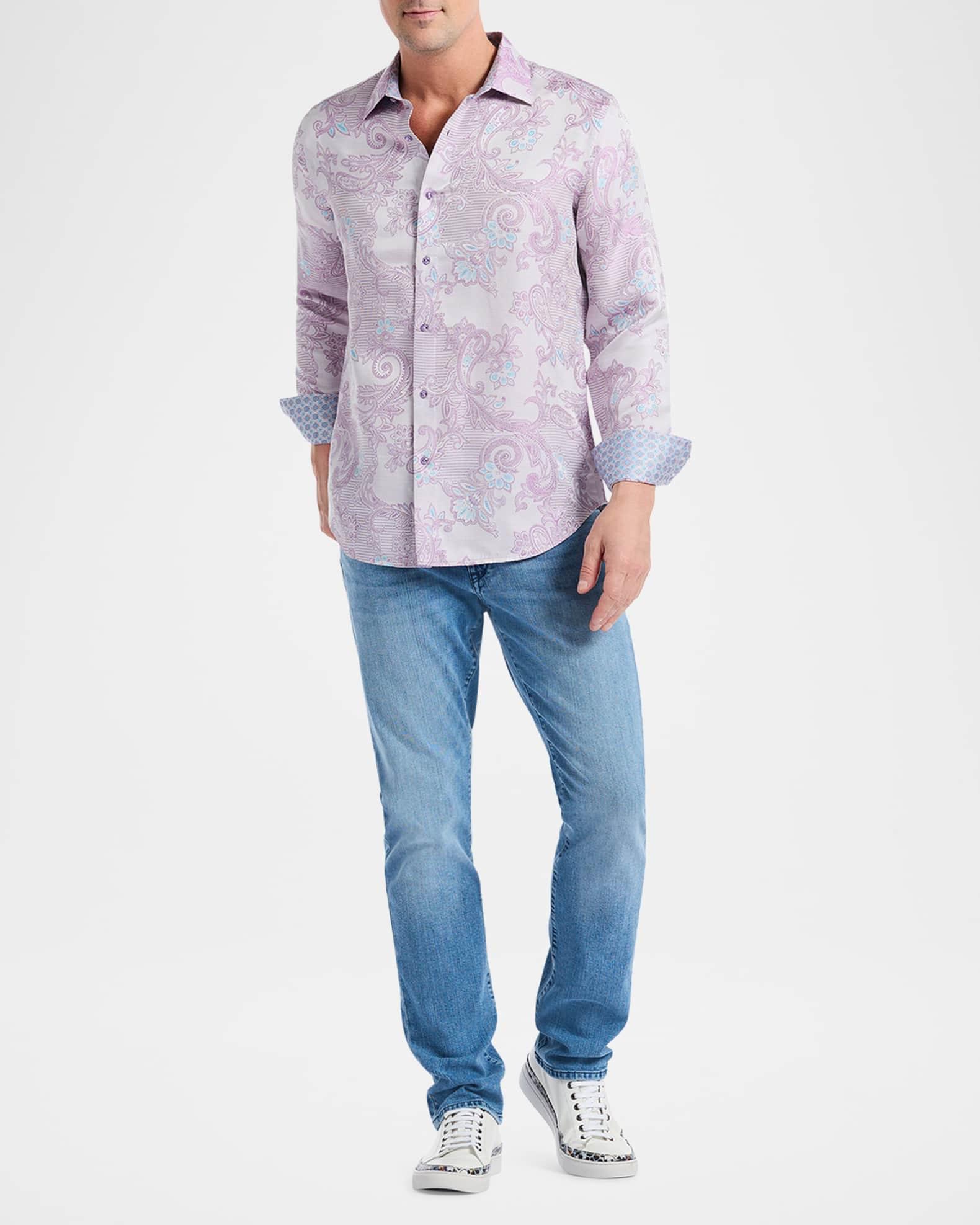 Men's Paisley Sport Shirt Product Image