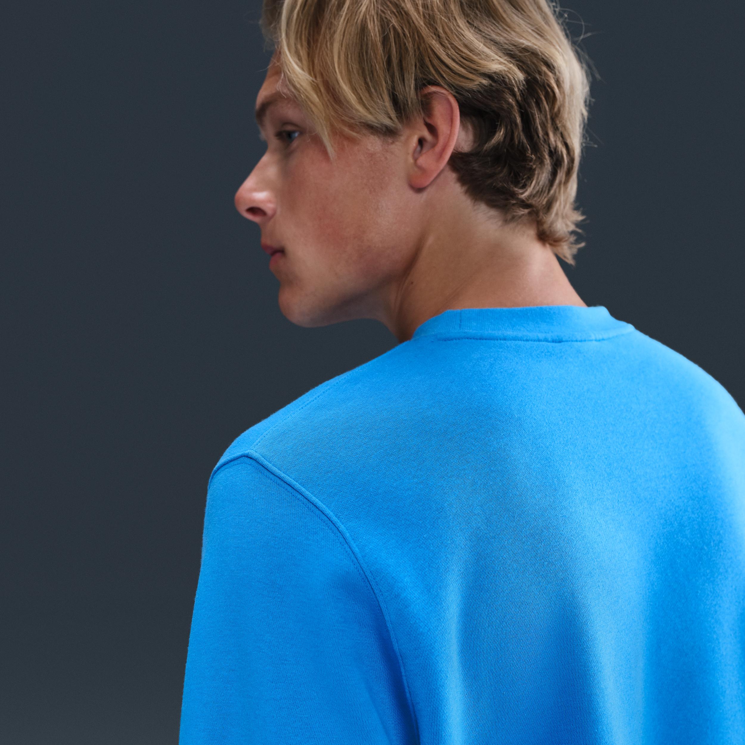 Nike Mens Club Fleece Crew | FN3886-435 Product Image