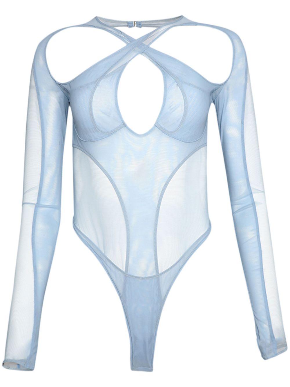 layered cut-out bodysuit Product Image
