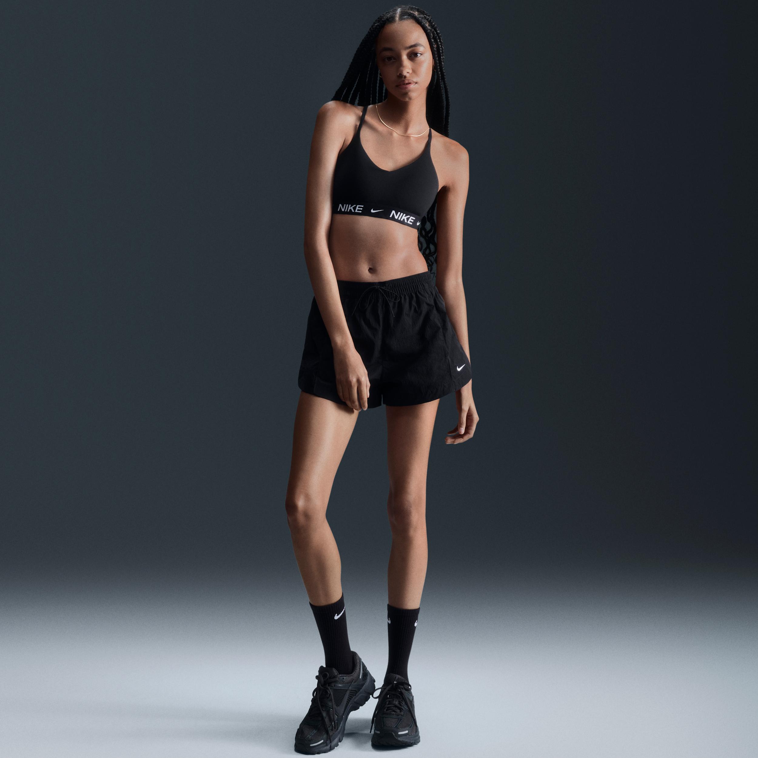 Nike Womens Windrunner Mid-Rise 2 Woven Shorts | FV7500-010 Product Image