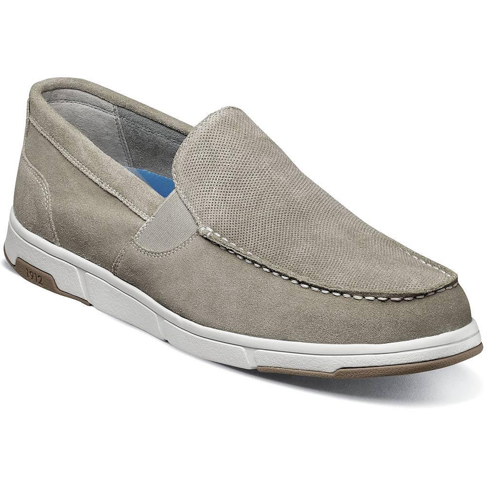 Nunn Bush® Luca Men's Suede Moc Toe Venetian Slip-On Shoes,  Product Image