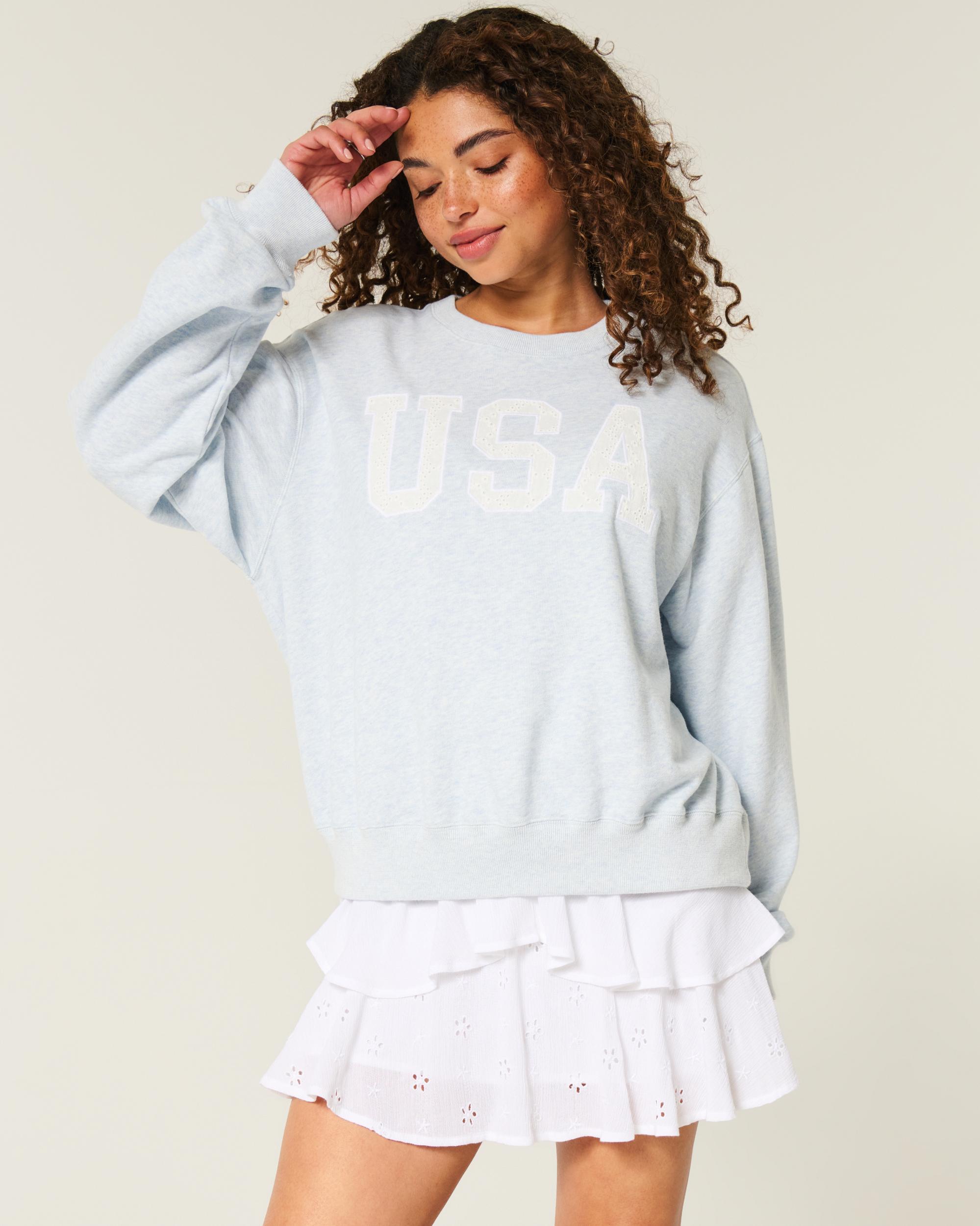 Easy American Honey Graphic Crew Sweatshirt Product Image