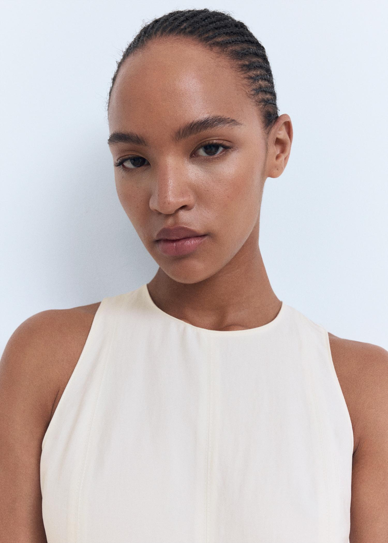 Flared midi-dress - Women | MANGO USA Product Image