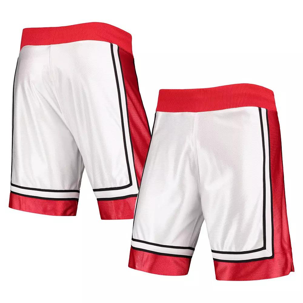 Men's Mitchell & Ness 1989-90 Men's Basketball White UNLV Rebels Authentic Throwback College Shorts, Size: XL Product Image