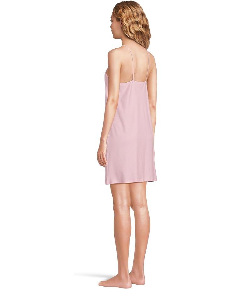 Knit Double Strap Button Neck Gown Product Image