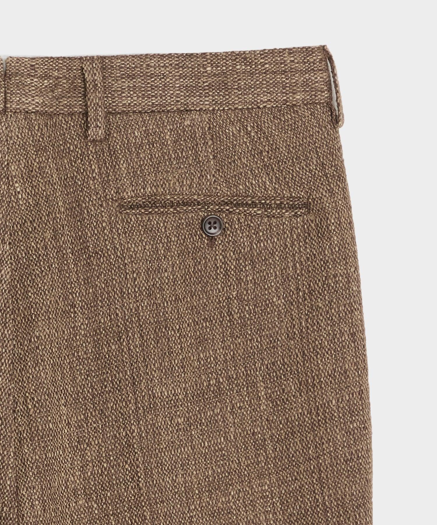 Italian Linen Silk Donegal Wythe Trouser Product Image