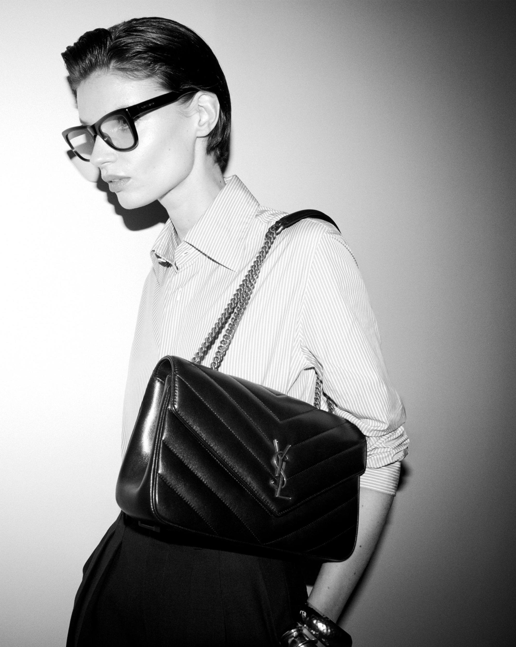 LOULOU medium in MATELASSÉ lambskin Product Image