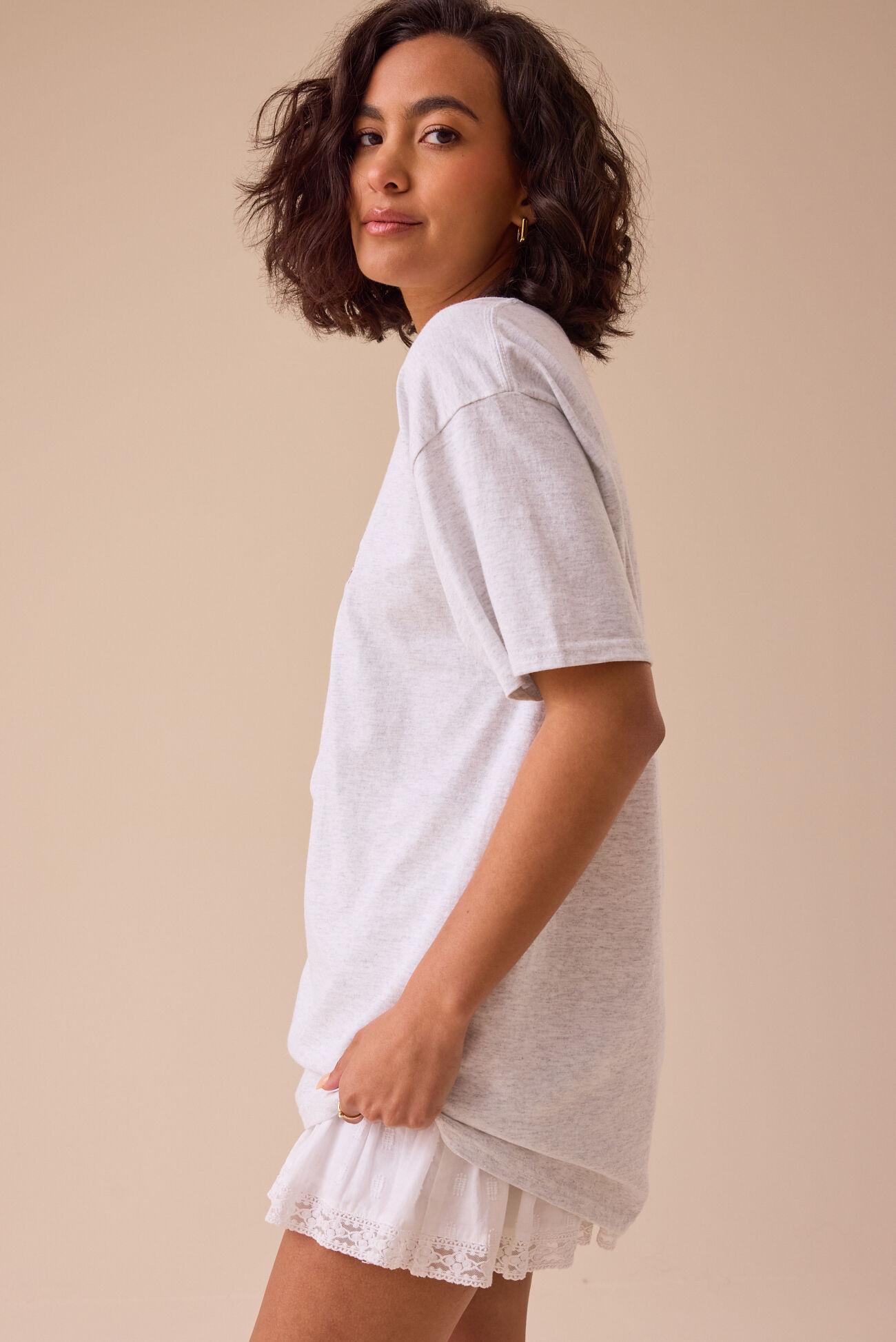USA Embroidered Oversized Tee Product Image