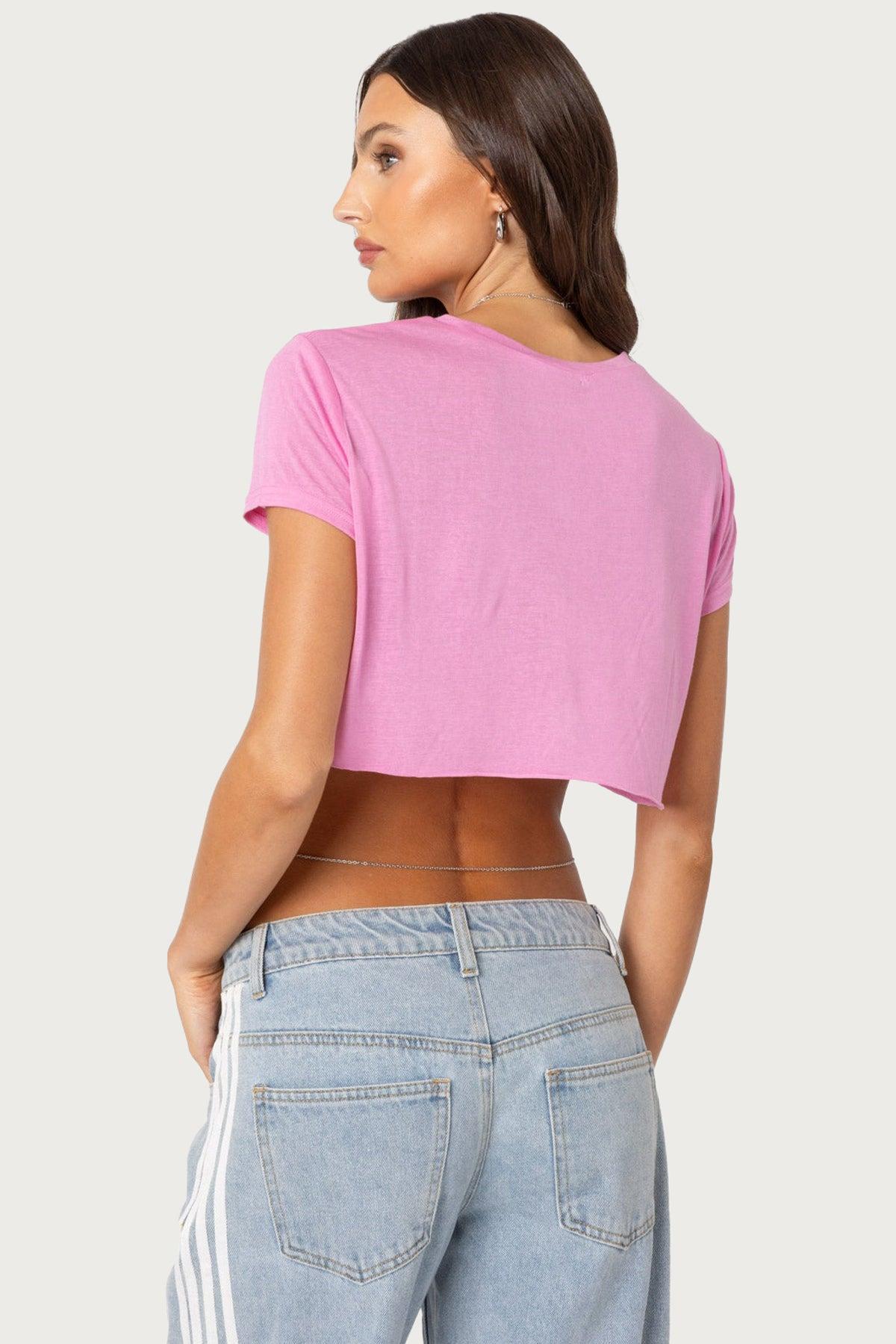 Seville Cropped T Shirt Product Image