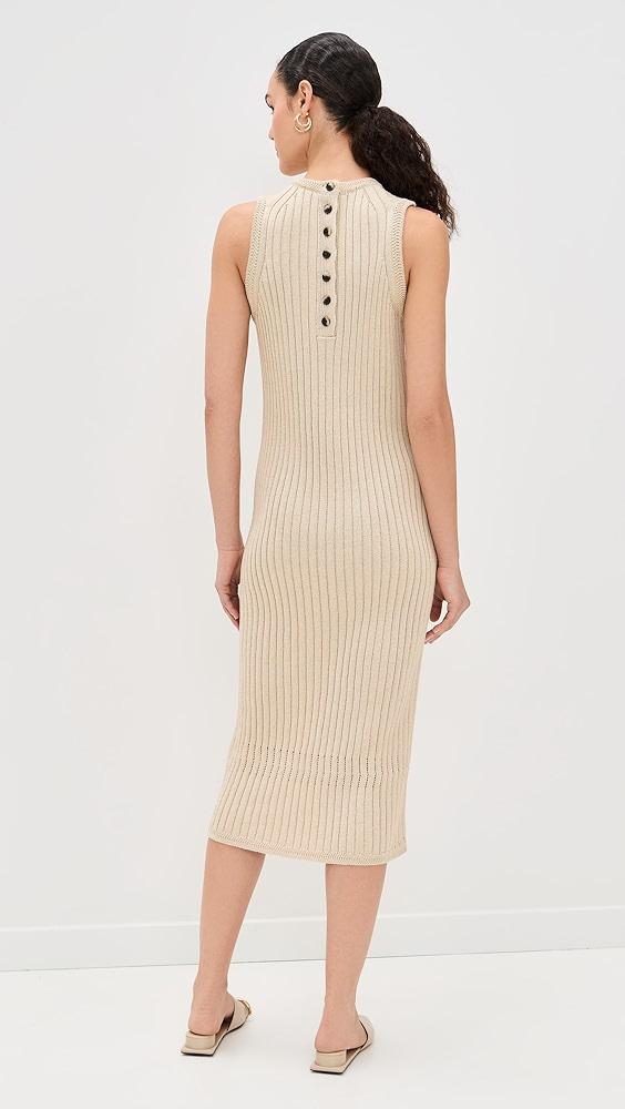 Proenza Schouler White Label Leighton Knit Dress in Dry Rib | Shopbop Product Image