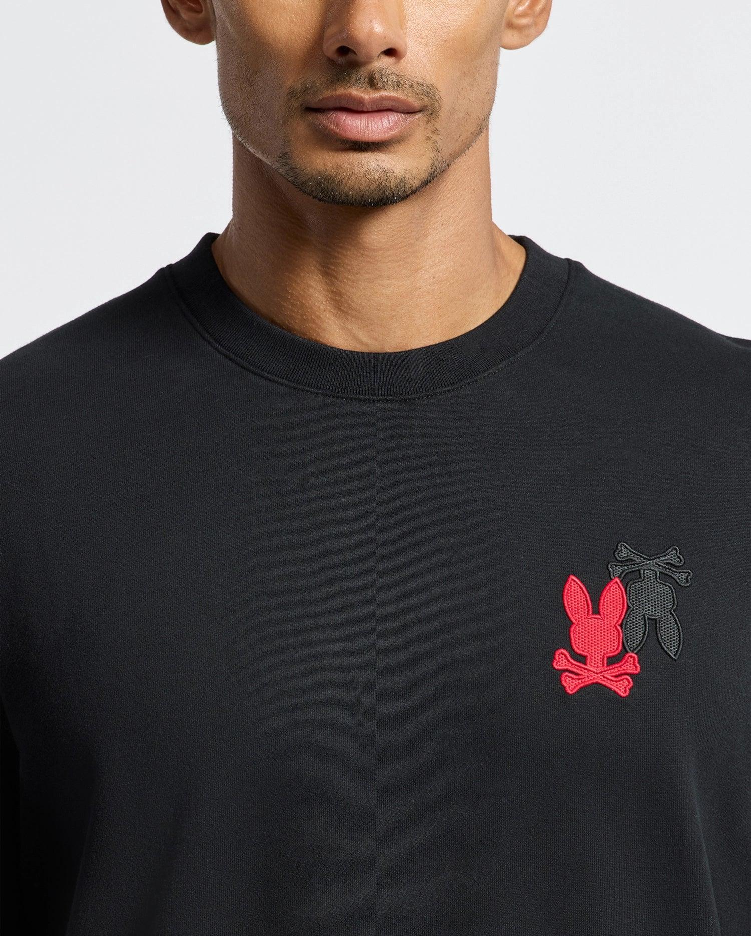 MENS PIERCE PEACHED TERRY CREW - B6S278E200 Male Product Image