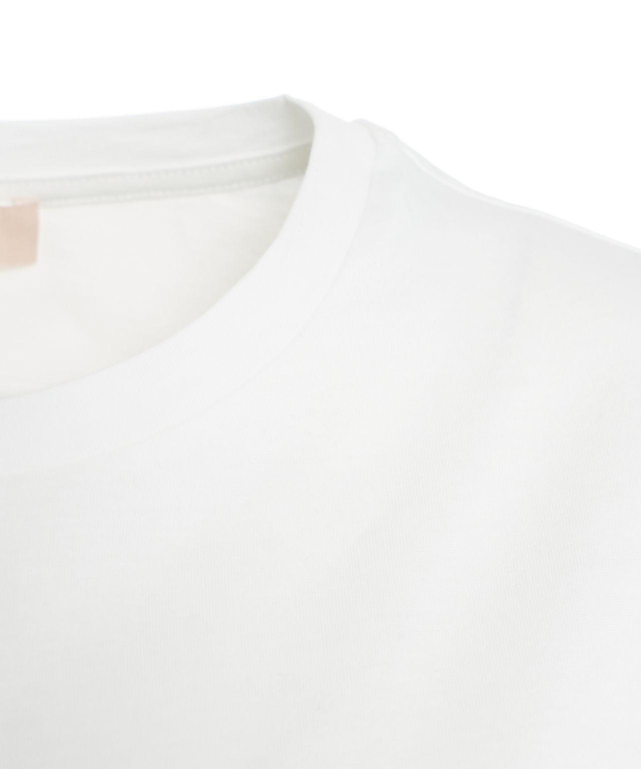 T-shirt with print and rhinestones Product Image