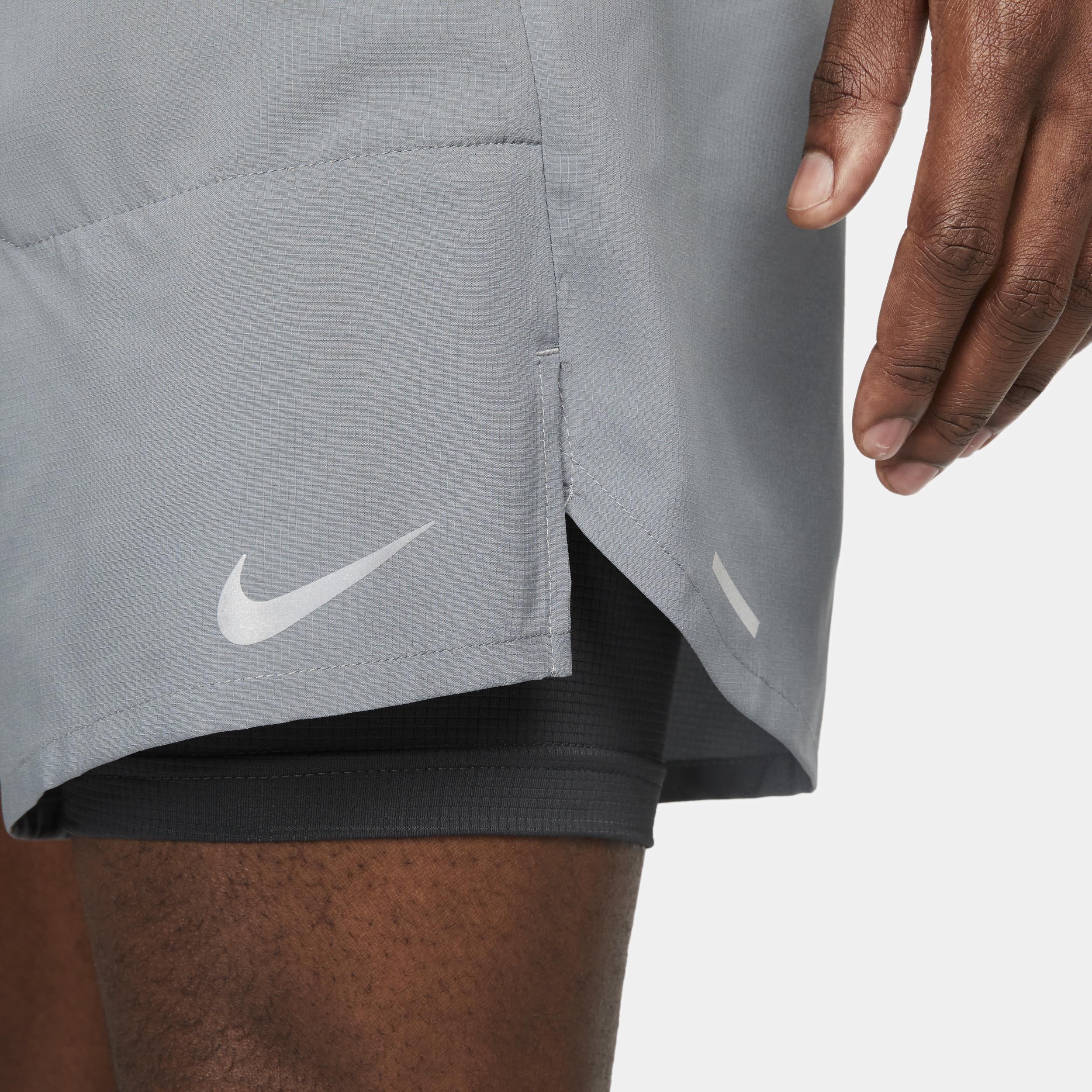 Nike Mens Stride Dri-FIT 7 2-in-1 Running Shorts | DM4759-084 Product Image