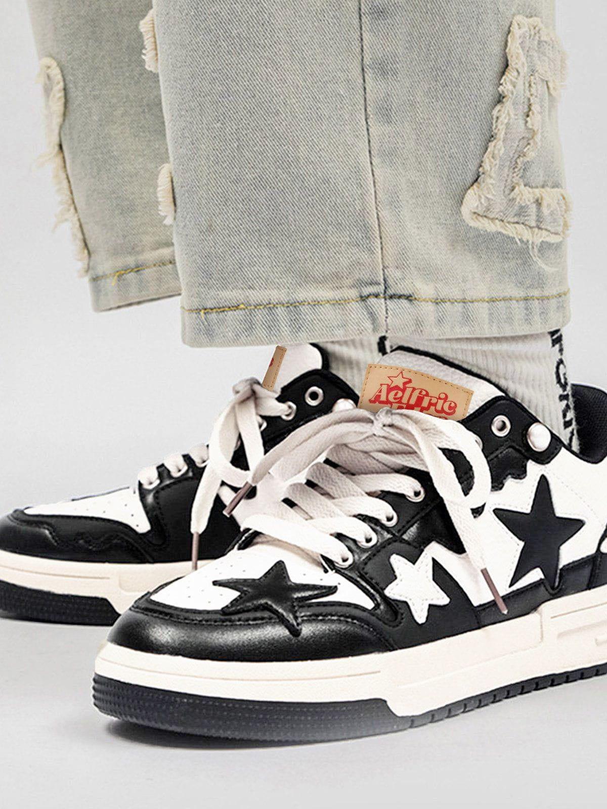 StarryClimb Star Thick Bottom Skate Shoes Product Image