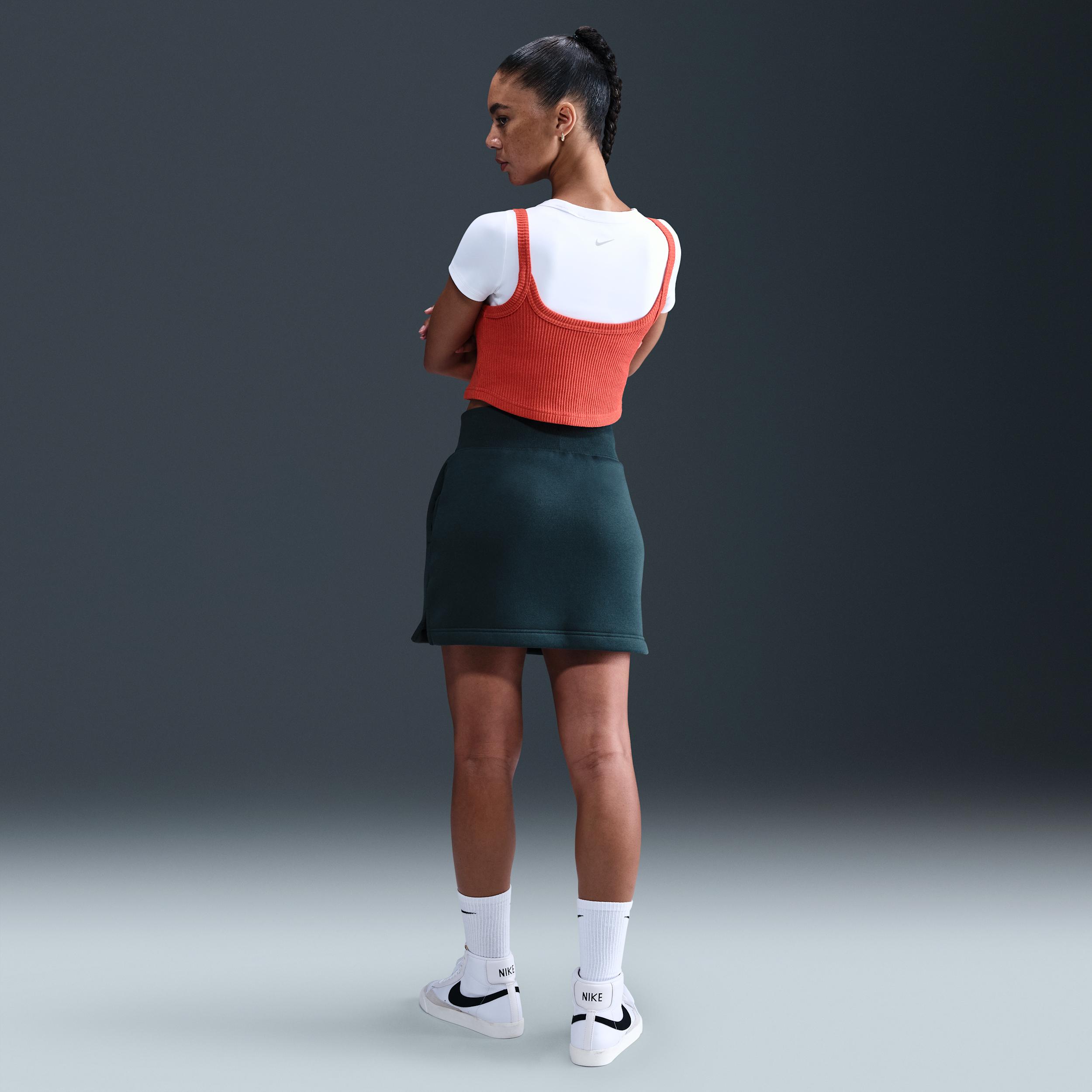 Womens Nike Sportswear Phoenix Fleece Skirt | IH7808-478 Product Image