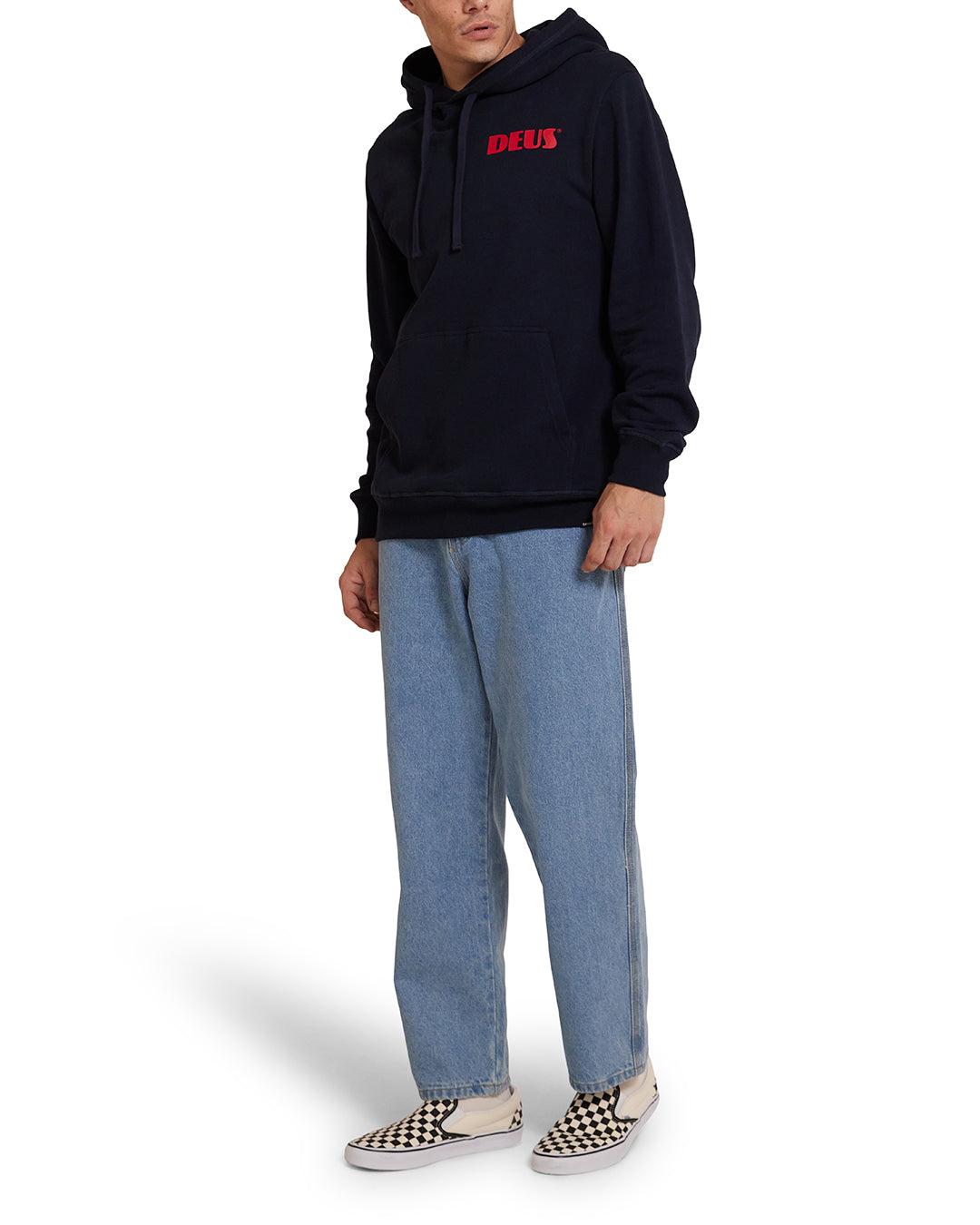 Cruising Deus Hoodie - Navy Product Image