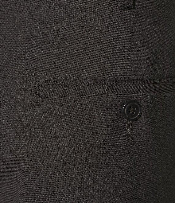 Roundtree & Yorke Big & Tall Travel Smart Comfort Classic/Relaxed Fit Flat Front Non-Iron Dress Pants Product Image