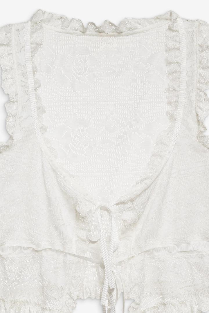 Antique Store Lace Top — White Product Image