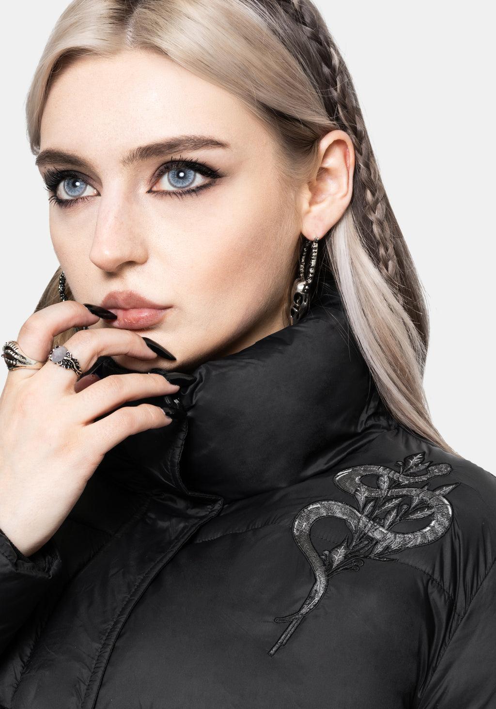 Nirah Embroidered Padded Jacket Product Image
