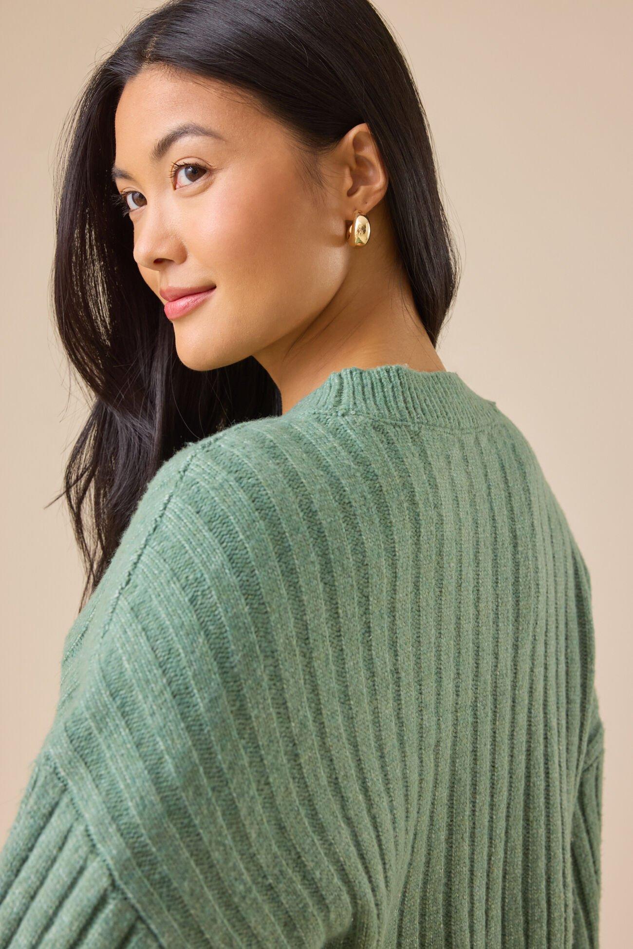 Amber Cropped Sweater Product Image