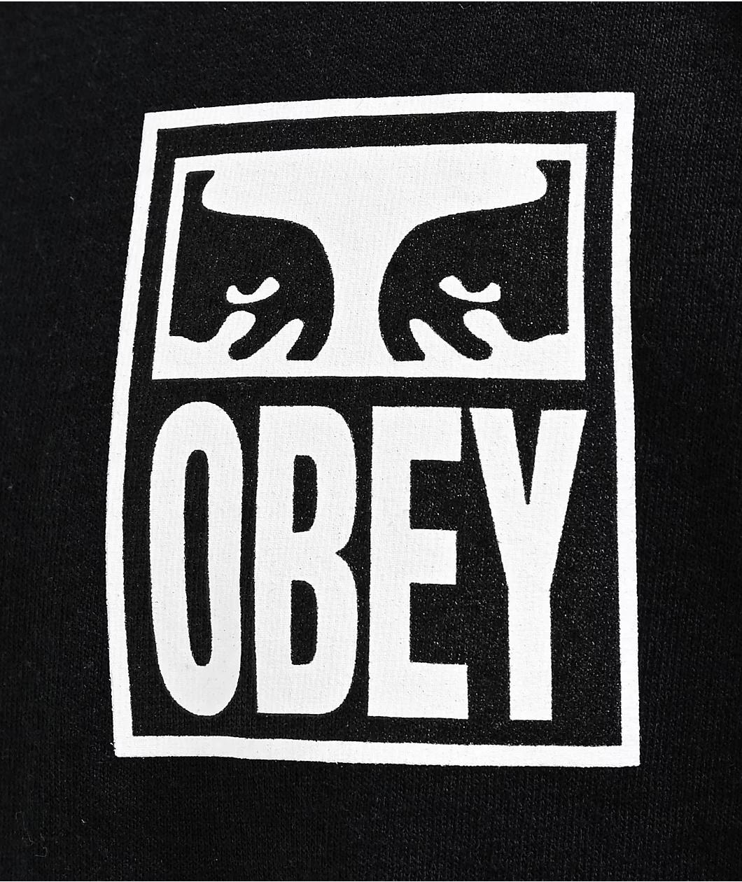 Obey Vision Of Obey Black T-Shirt Product Image