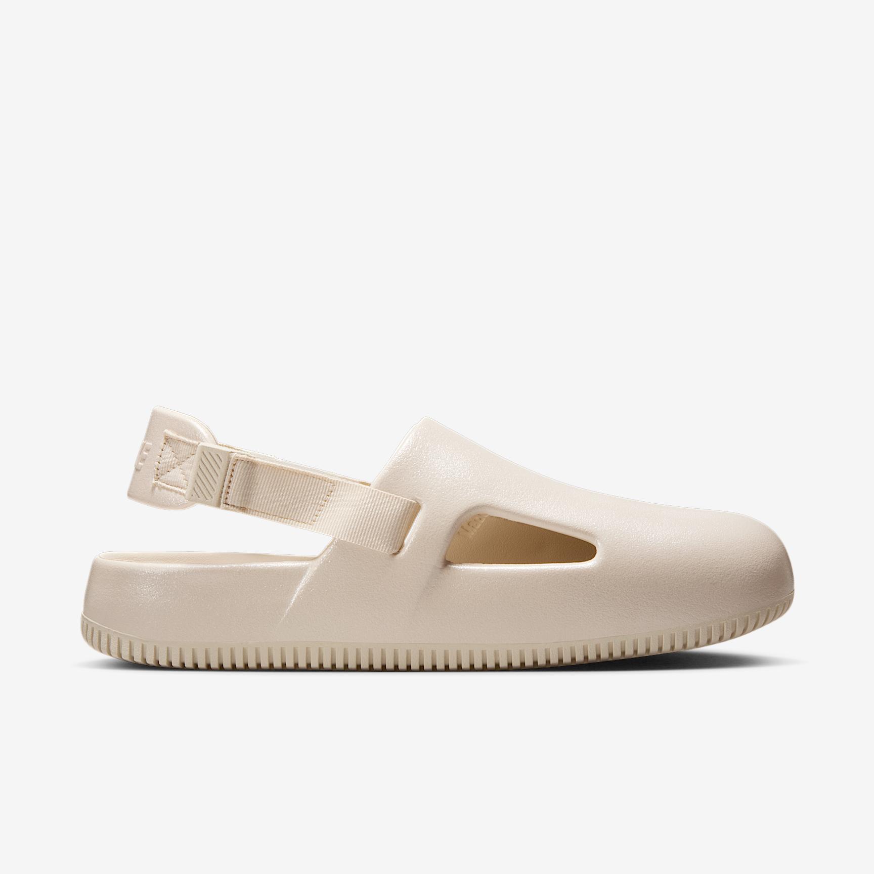 Nike Womens Calm Pearlized Mules | HQ7021-100 Product Image