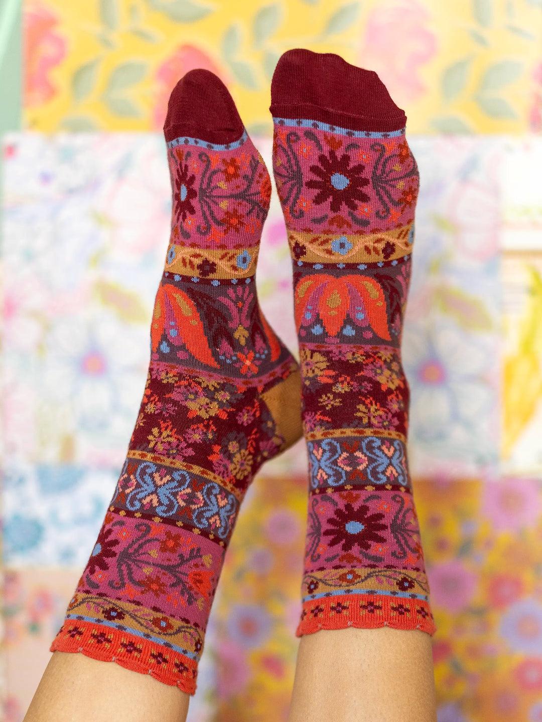 Boxed Boho Sock Set, Set of 3 Product Image
