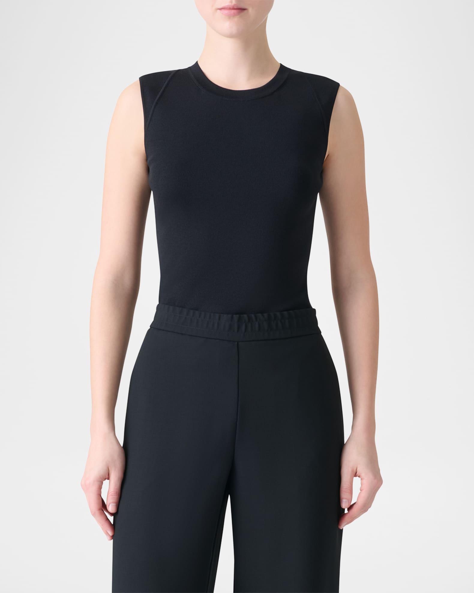 Fitted Crewneck Top  Product Image