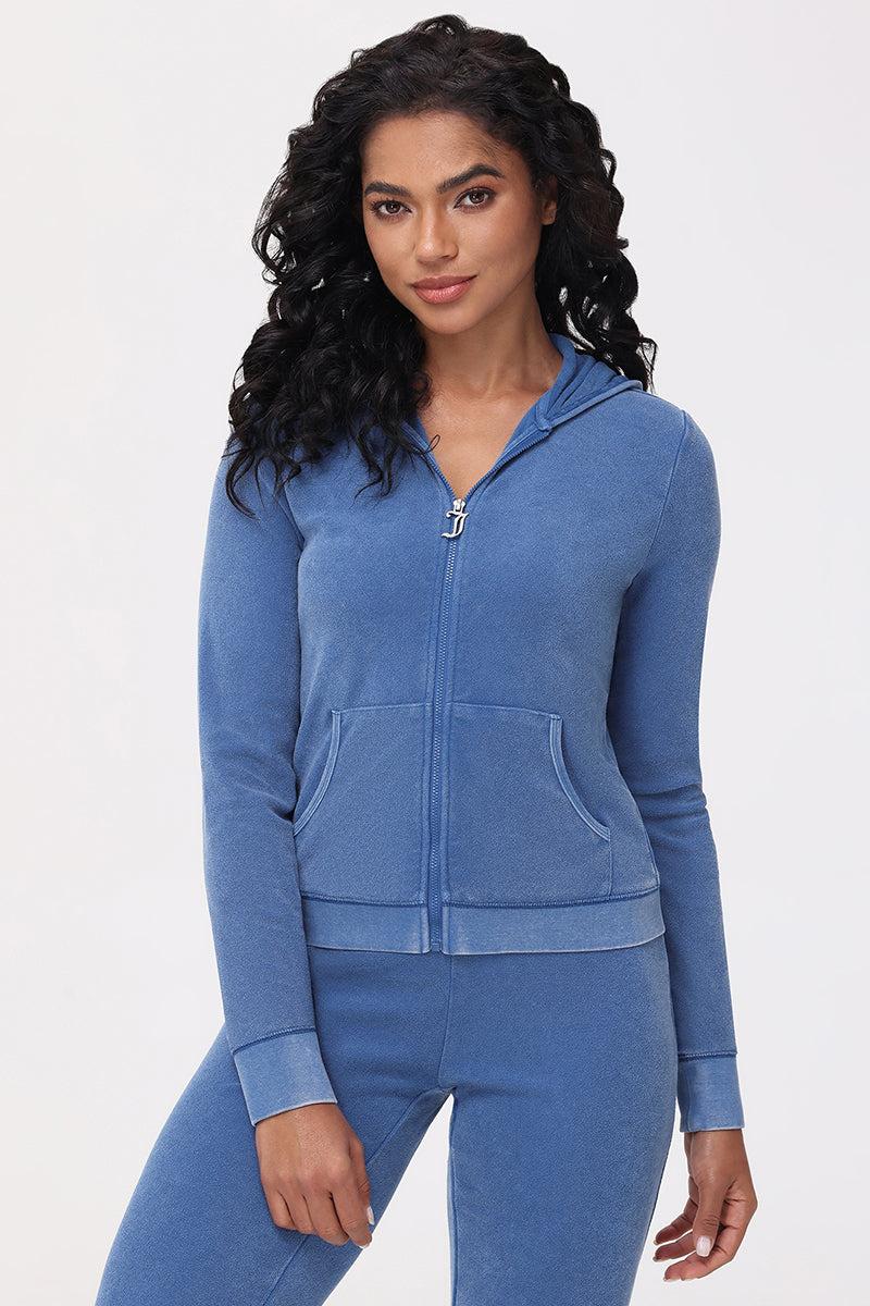 Big Bling Towel Terry Zip Hoodie Product Image