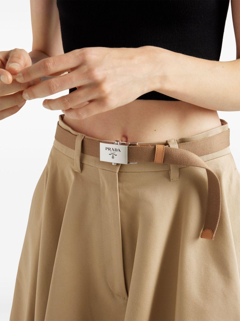 chino midi skirt Product Image