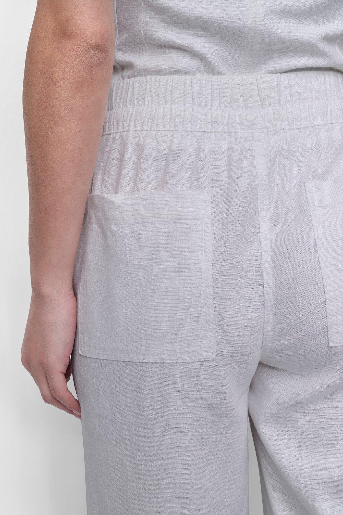 LINEN VISCOSE PULL ON PANT Product Image