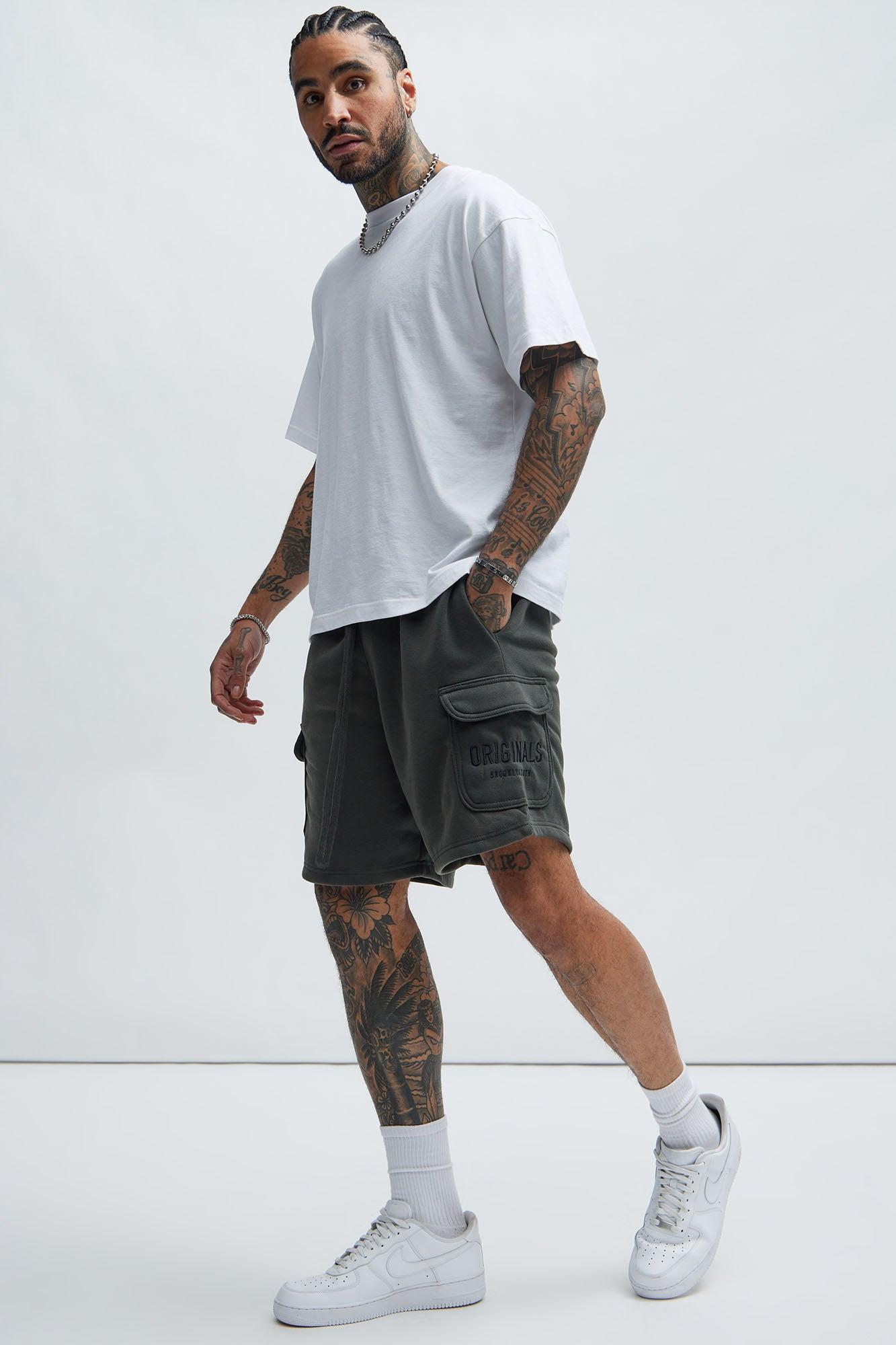 Originals Cargo Sweatshorts - Black Product Image