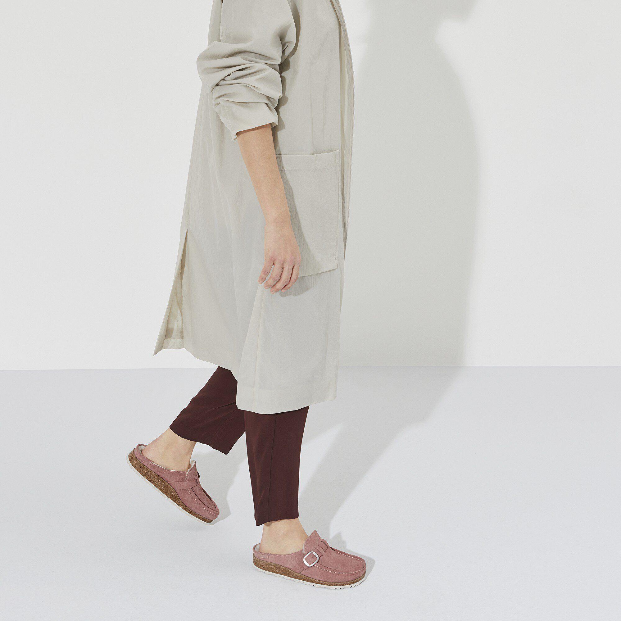 Buckley Shearling Suede Leather Product Image