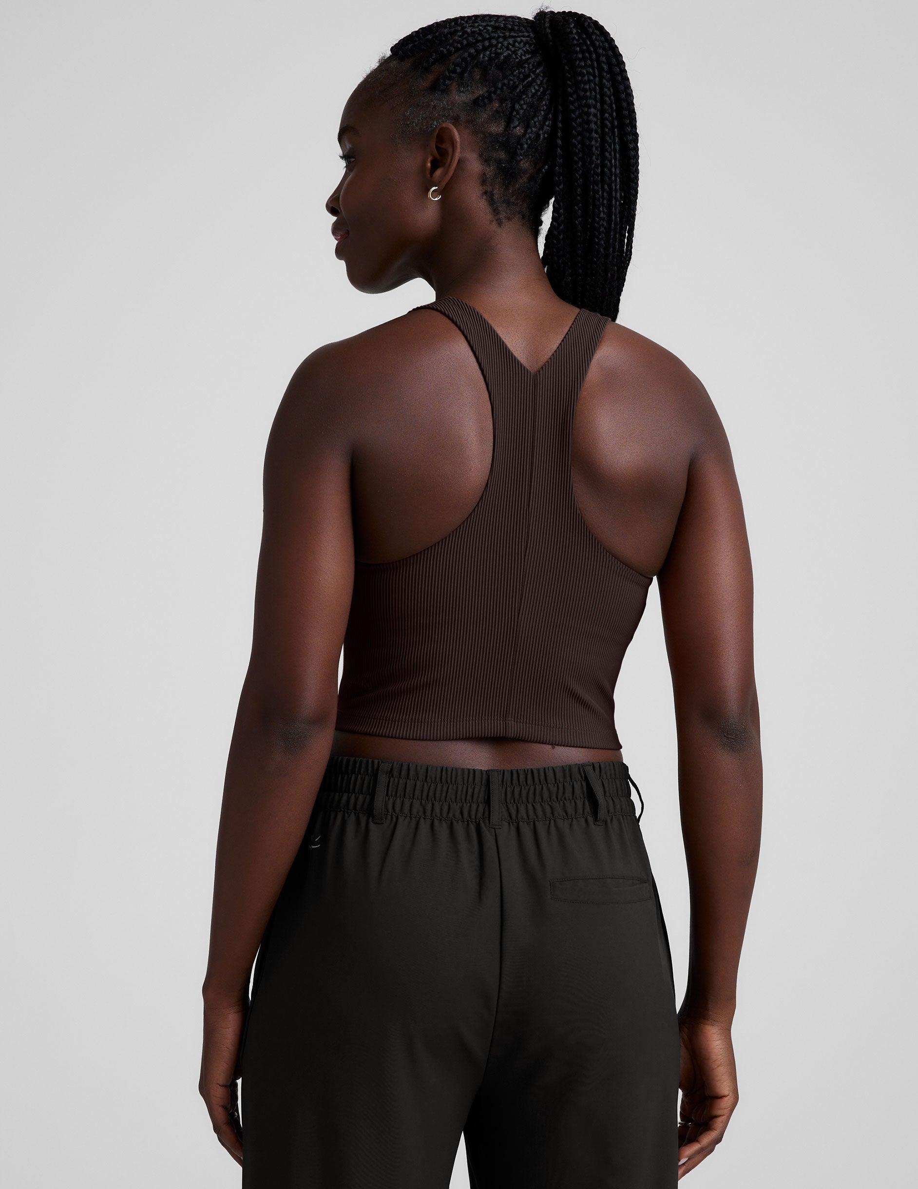 Refocus Ribbed Cropped Tank Product Image