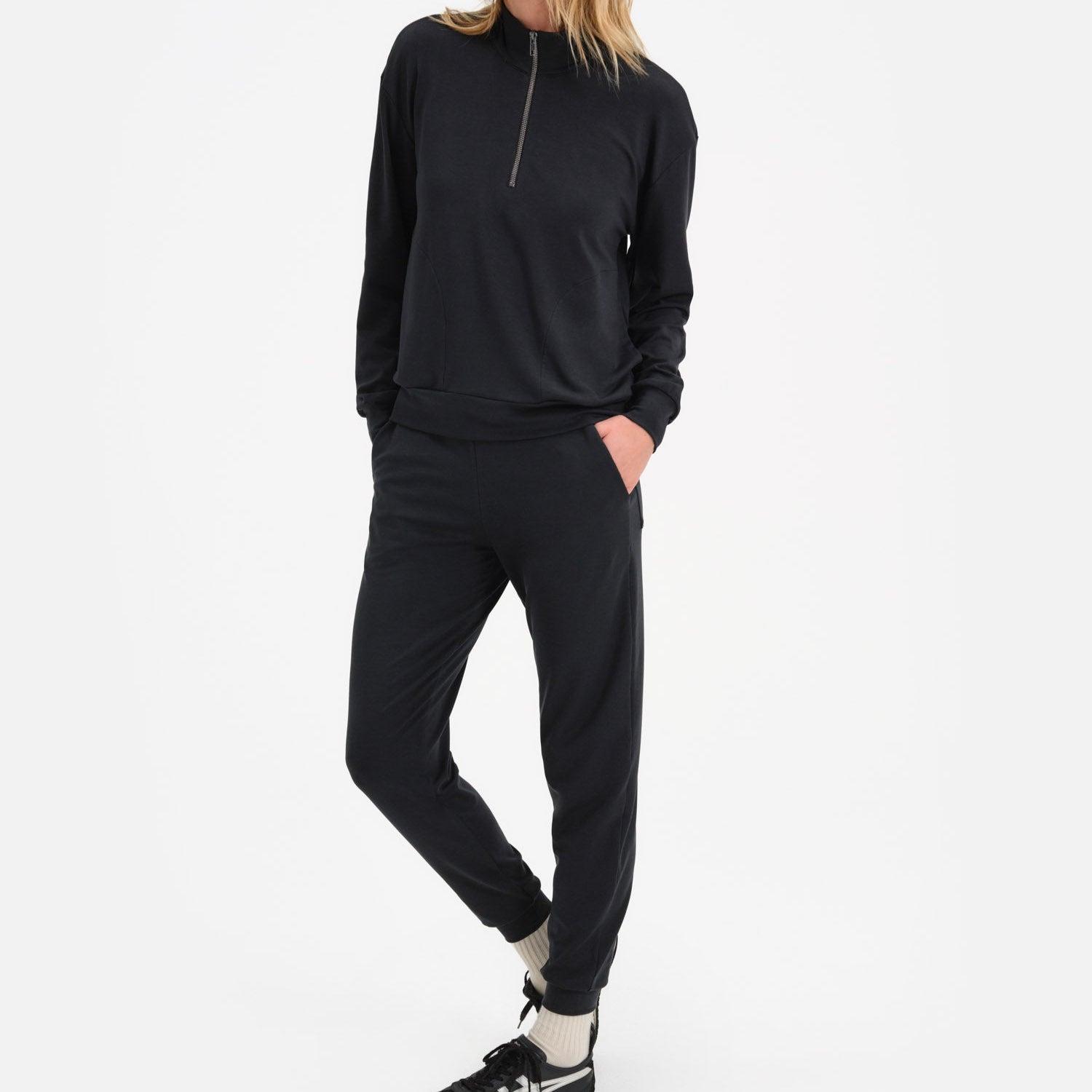 Seacell Tencel Quarter Zip Pullover Female Product Image