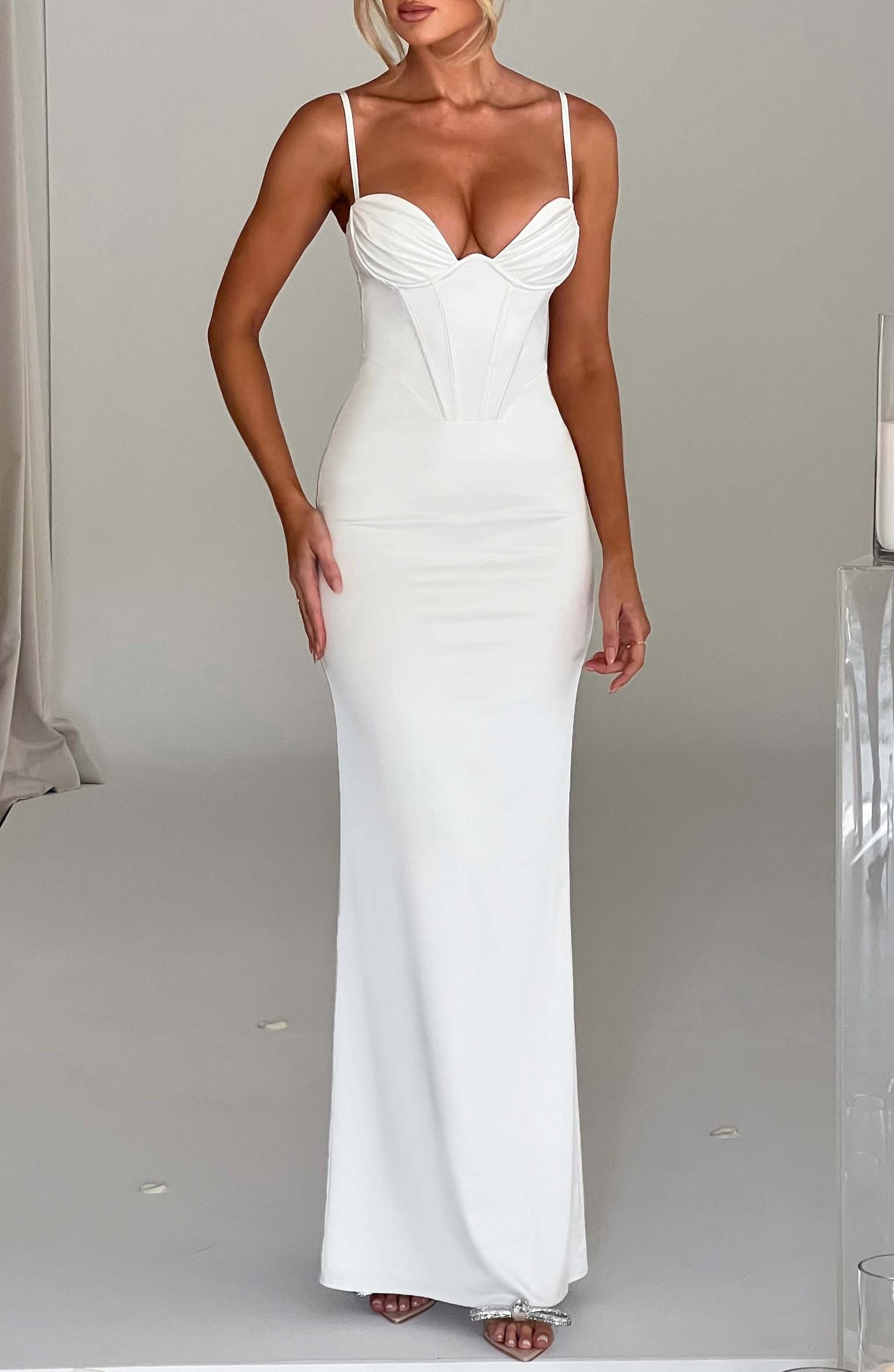 Onika Maxi Dress - Ivory Product Image