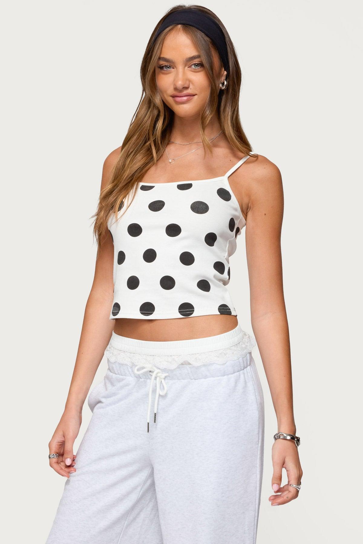 Lynne Polka Dot Tank Top Product Image