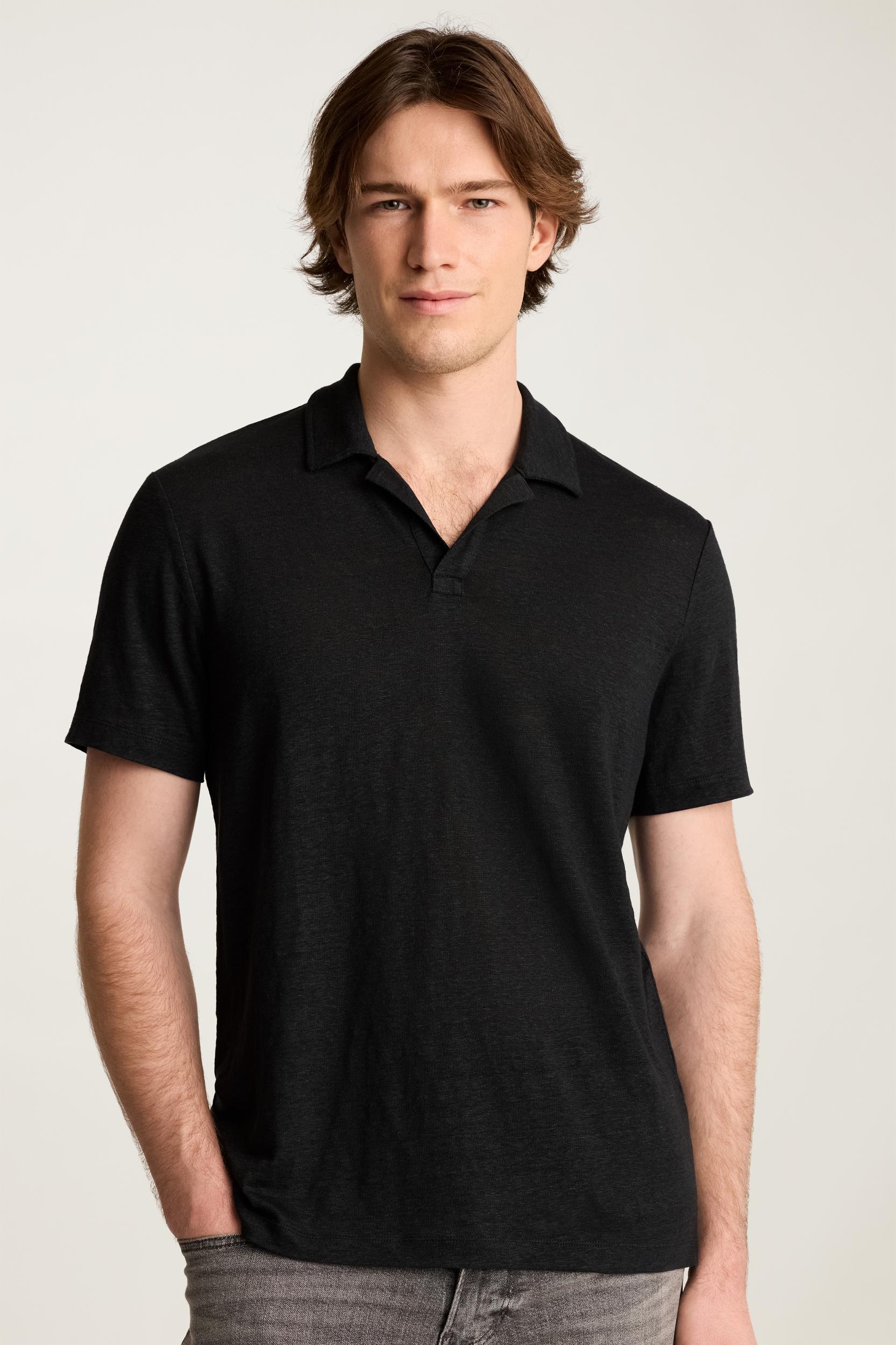 Linen Polo Product Image